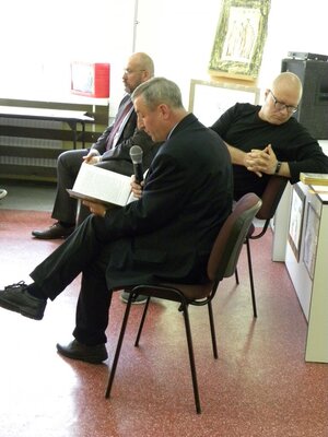 Czytał też burmistrz Jan Labus. 